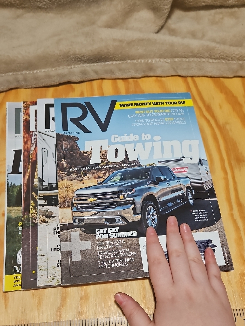 RV Magazine Lot Of Four